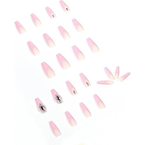 DIY Acrylic 3D Press on Nails Acrylic Decoration False Nails for Female