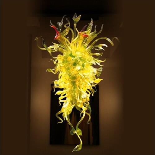 Chihuly Style Italian Glass Chandeliers Modern Crystal Customized Blown Murano Glass Hanging LED Chandelier Lightings