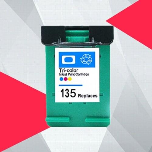COLOR Compatible for HP 129 135 Photosmart C4140 C4150 C4170 C4173 C4175 C4180 C4183 C4188 C4190 ink cartridge for HP129 129XL