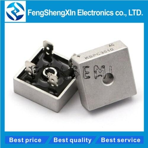 2pcs/lot KBPC3510 35A 1000V Diode Bridge Rectifier