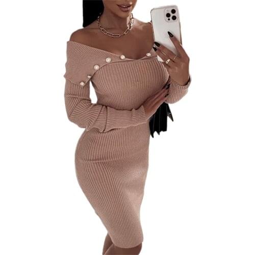 Fionago Fashionable Knitted Dresses