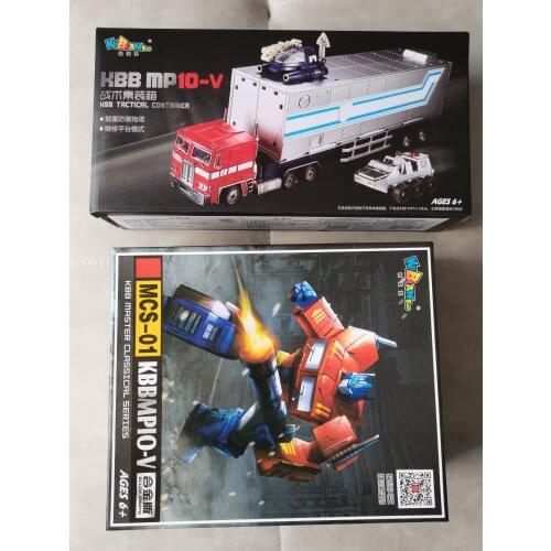 KBB kubianbao OP Commander Figure 18.5CM NEW Transformation Mp10v MP-10V in Box & Trailer IN BOX