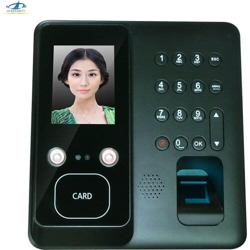 [HFSECURITY] Cheap Face Recognition USB Time Recorder TCP IP WIFI Optional Office Working Time Record Attendance System