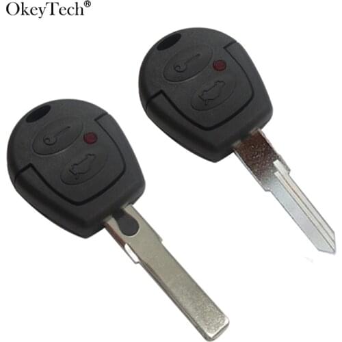 OkeyTech Car Key Blade Metal Blank Remote Control Keydiy Car Key Fob For V W J etta remote key head Replacement Key Uncut Blade
