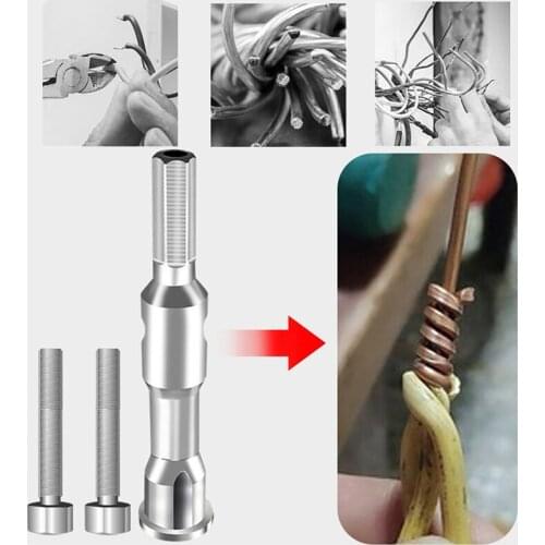 Wire Twisting Plier Tool Automatic Wire Stripper Line Cable Peeling Twisting Connector Drill For Electrician Electrical Tool