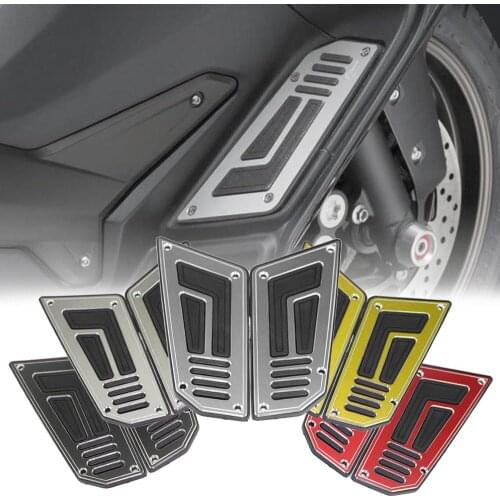 Motorcycle CNC tmax Footrest Footpad Pedal Plate Part Foot Pegs For YAMAHA TMAX530 XP530 yzf tmax 530 xp530
