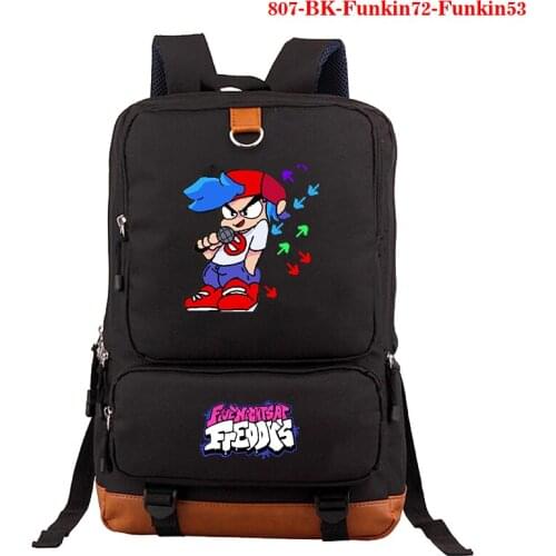 Game Friday Night Funkin Backpack Schoolbag Casual Backpack Students Bookbag School Bags Teenager Mochila Travel Latop Rucksack