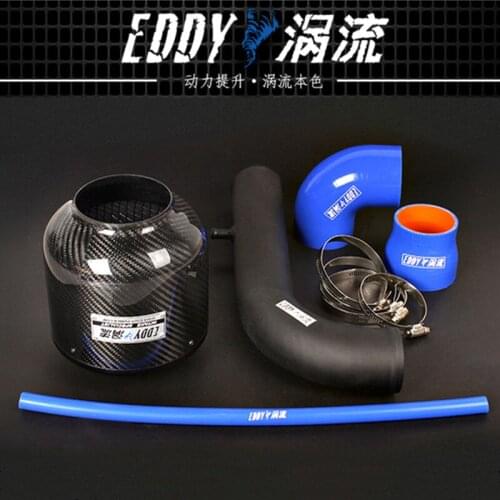 Eddy Air Intake System Turbo Induction Pipe for Benz CLA-Class 180 200 220 250 260 GLC 200 260 1.6T 2.0T Carbon Fiber Air Filter