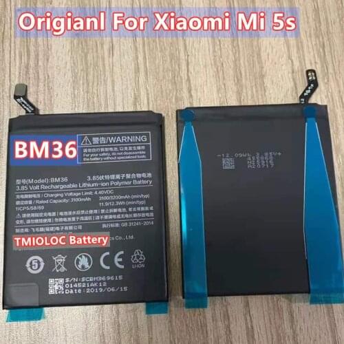 Аккумуляторы для телефонов Xiaomi Mi 5S TMIOLOC China At AliExpress