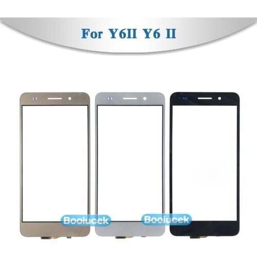 High Quality 5.5" For Huawei Y6II Y6 II Touch Screen Digitizer Sensor Outer Glass Lens Panel