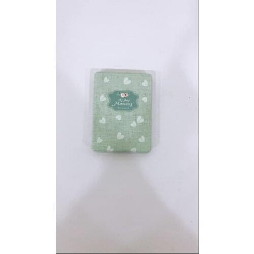 Kari Vera Leaf Pattern Green Hand mirror mirror зеркало espejo miroir decorative objects