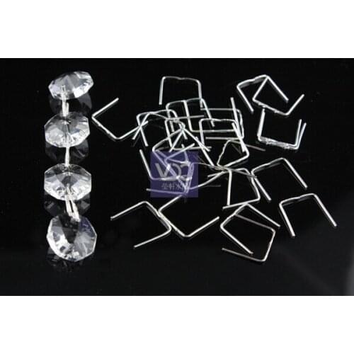 10000PCS 12*12MM SQUARE BUCKLE TORX CONNECTOR CRYSTAL BEADS CURTAIN CONNECTORS