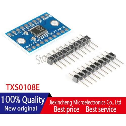 3.3V 5V TXS0108E 8 Channel Logic Level Bi-directional Converter Module Mutual Convert Module TXS0108
