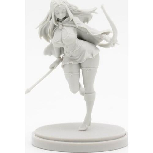 30mm KD Resin Figures Model kits Beauty Soldier Goddess Series Unassambled Unpainted 511