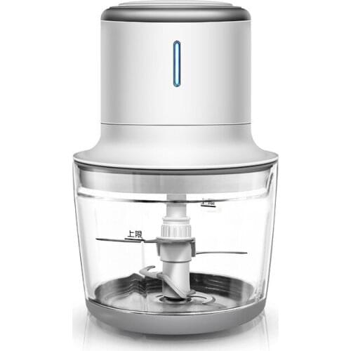 200W Wireless meat grinder mixer electric small multi-function minced meat food supplement cooking machine peeling garlic