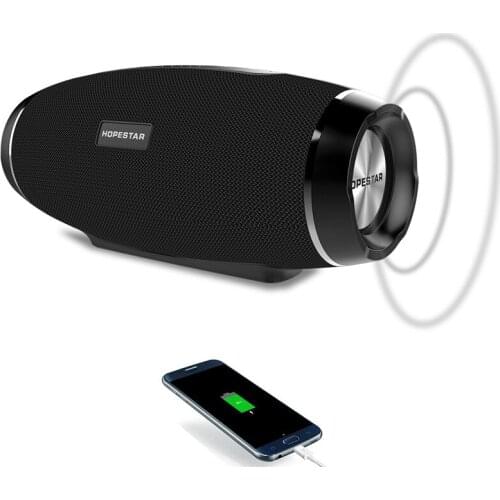 H27 Wireless Sport Speaker Music Stereo Sound Bar Waterproof Outdoors Subwoofer MP3 Player TF USB Bluetooth-compatible for Phone