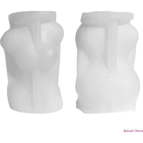 Concrete Female Candle Molds for DIY Craft Making Interior Decor Car Decor AXYD