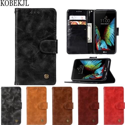For LG K7 2017 Case LG K7 2017 X230 Case 5.0 Wallet PU Leather Phone Case For LG K7 2017 K 7 X230 LGX230 X 230 Case Cover Flip