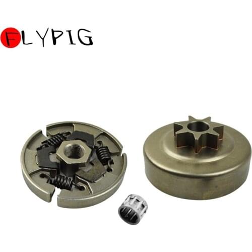 FLYPIG Teeth Clutch Cover Drum Chain Sprocket Bearing For STIHL 017 018 021 023 025 MS170 180 230 210 250 11231602050 Chainsaws