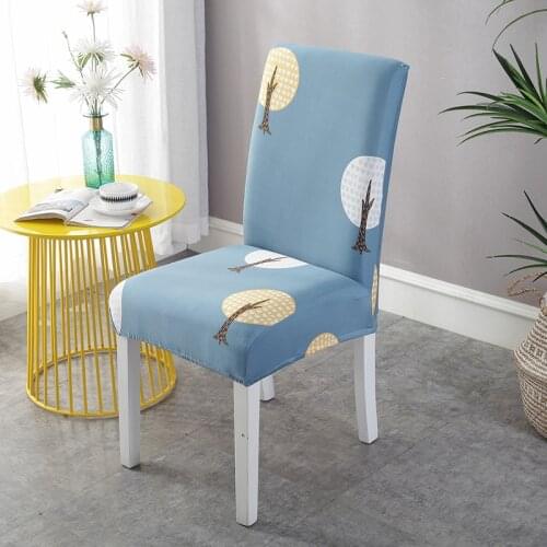 Jimmyroom chair cover wedding spandex elastic stretch used in hotel and dining room cushion mat seat pad