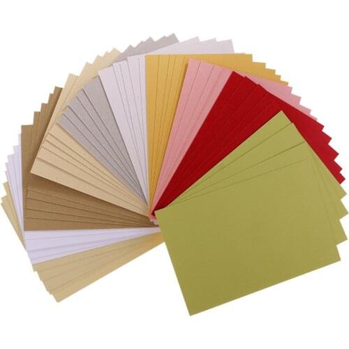 50 Sheets/Pack Scrapbooking Pearlescent Paper Cardstock DIY Handmade Card for