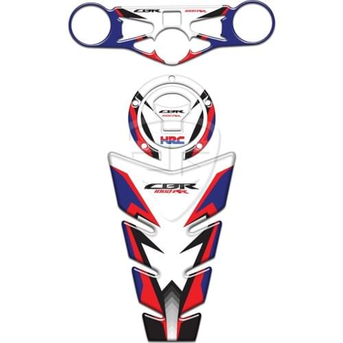 Honda HRC 1000rr 2014 - 2019 Motorcycle 3D Tank Pad Protective Decal Sticker For Honda 1000RR HRC 2014 - 2019