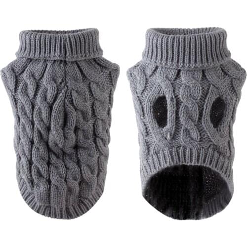 Soft Pet sweater Cat dog Clothes Winter Puppy Knitwear Sweaters comfortable clothing for Small Medium Dogs