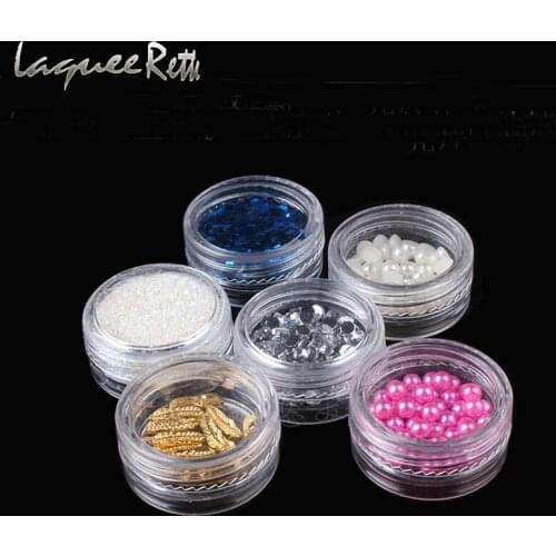 New 10pcs Micro Diamond DIY Nails Rhinestones Boxes Crystal Flat Back Non Hotfix Rhinestones Boxes Stickers Nail Art Decoration