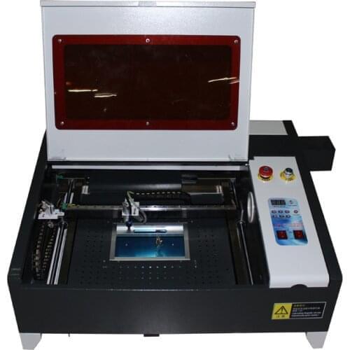 Desktop LY laser 4040 50W High Speed CO2 Laser cutting milling Engraving Machine Work Size 400*400mm