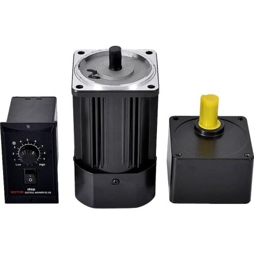 New 5RK120GU-CF AC Gear Motor Reduction Ratio 1:10 135rpm 120W 220V Speed Control Motor/Reversible Motor +Governor Controller