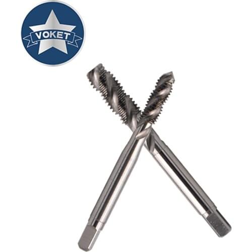HSSE Needle Turning Spiral Fluted tap SM S M 3/32 1/8 9/64 11/64 3/16 13/64 1/4 9/32 3/8 - 56 40 44 28 32 24 Screw Thread taps
