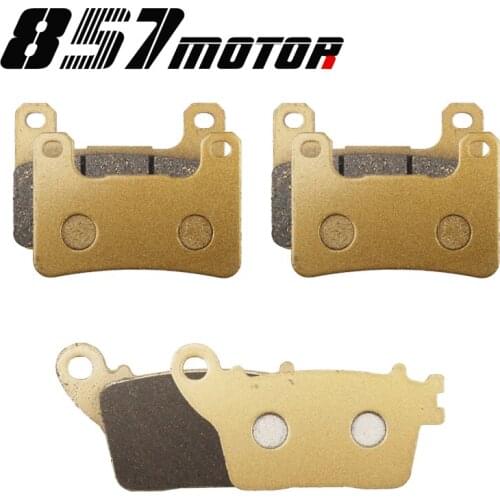 Motorcycle Front Rear Brake Pads for GSXR1000 K9 2009-2010-2011-2012 09 10 11 12 year