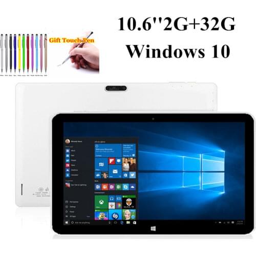 10.6 INCH Dual System 2GB DDR+32GB Cu be Windows 8.1 + Android 4.4 Tablet PC 1366*768 IPS Screen Dual Camera