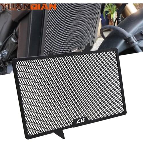 With CB LOGO For Honda CB650F CB 650R 650F 2014-2018 Motorcycle Radiator Grilles Grill Guard Cover Protectors CB650R 2019
