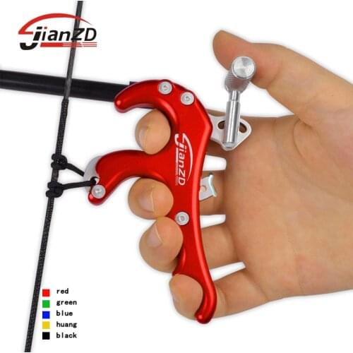 Archery Caliper Release Aid Compound Bow Strap Shooting Arrow Trigger Wristband Archery Bow Free shipping
