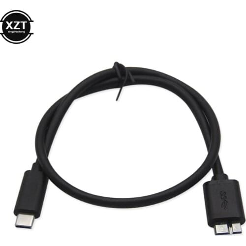 USB C 3.1 Type-C to USB 3.0 Micro B Data Cable For External Hard Drive Disk Phone PC Extender