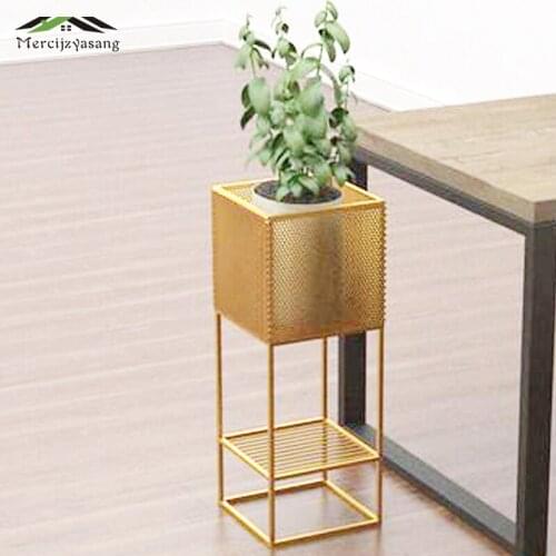 2Pcs/Lot Flower Vases Floor Metal Vase Plant Dried Floral Holder Flower Pot Road Lead for Home/Wedding Corridor Decoration G117