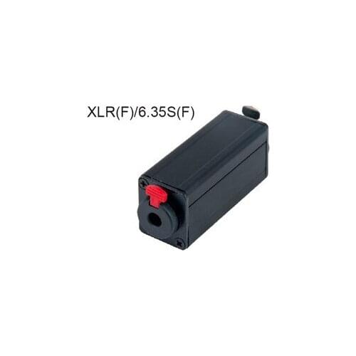 20pcs/ lot XLR female socket toMono 6.35 mm Locking audio Adaptor