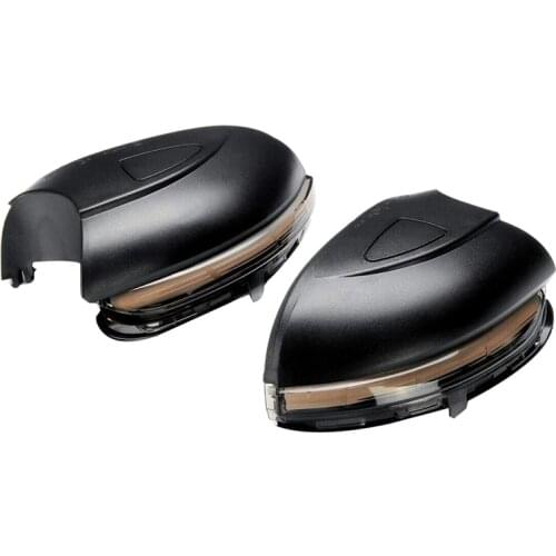 2X Car LED Dynamic Turn Signal Light Side Mirror Indicator Blinker For-VW Golf 6 MK6 GTI 6 R20 MKVI Touran