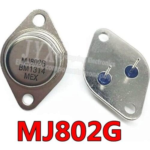 5PCS MJ802 TO-3 MJ802G 30A 100V 200W rough feet high NPN gossan gold seal triode new