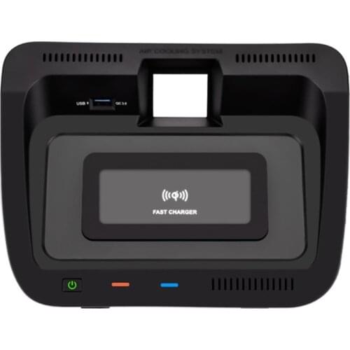 Car Qi Wireless Charging Fast Charger Car Charger Panel Phone Holder for Toyota RAV4 RAV 4 2019 2020