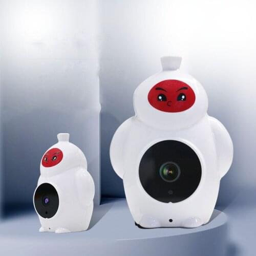 Full HD Wireless Camera WiFi Cartoon Camera Mini Network Video Surveillance Auto Tracking Camera Night Vision Baby Safety Camera