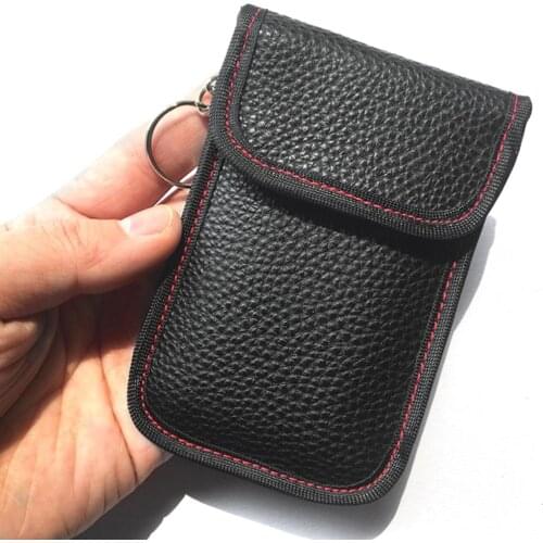 Car Key Signal Blocker Case, Faraday Bag Signal Blocking Shield Case Anti-hacking Anti-thief Protector Pouch For Car Keys Keyles