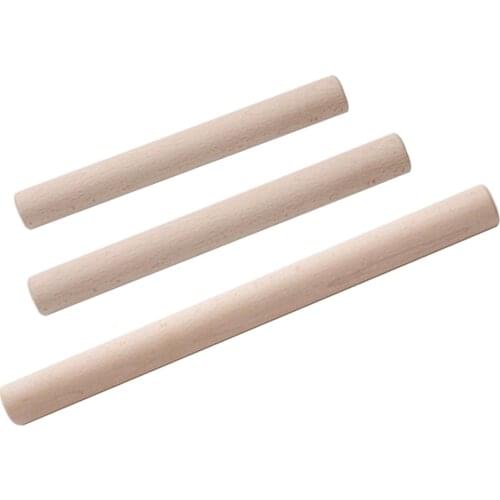 Premium Wood Rolling Pin for Pastries Baking Cooking Flour Pie Cookies Dumpling Wrapper Kitchen Crafts
