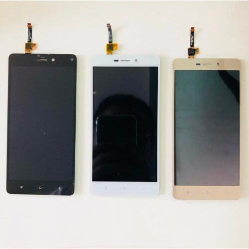 LCD Display+Touch Screen for Xiaomi Redmi 3/Redmi3S Digitizer Assembly for Redmi 3X 1280*720 5inch phone New Glass Panel 3S Prim