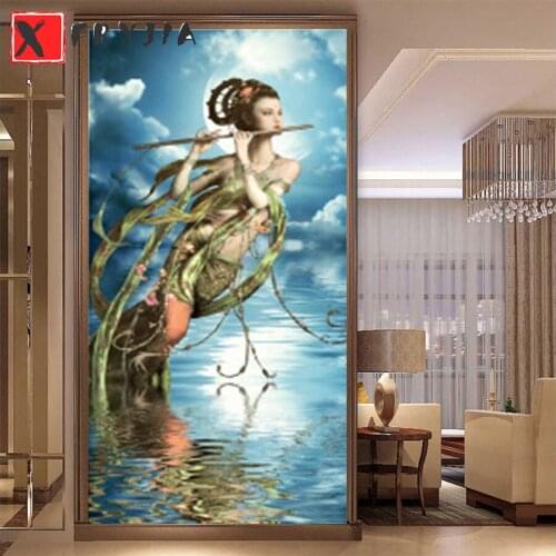Diy Diamond Painting Flying lady figure Diamond Embroidery Full square round drilling 5d Diamond Mosaic kits stitch cross decor