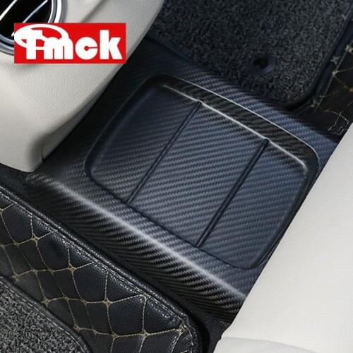 For Mercedes Benz E Class W213 2016 2017 2018 2019 ABS Chrome Car Accessories Rear Row Middle Bridge Pedal Protection Cover Trim