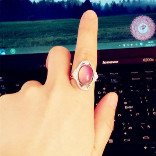 Mood Ring for Women Jewelry Colors Change Ring With Your Emotion Temperature Feeling Ring Adjustable Mood Ring