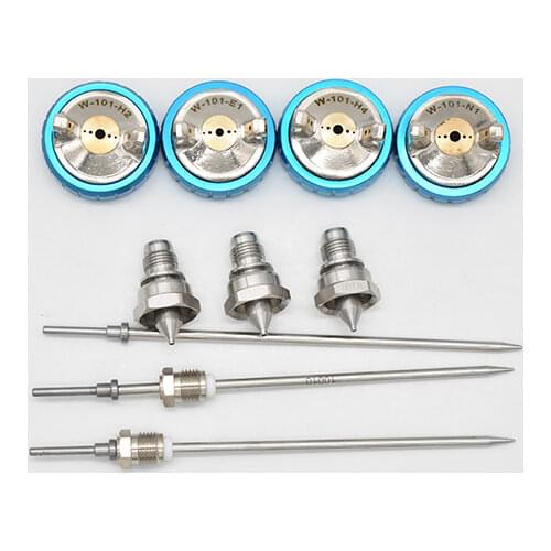 Original High Quality Spray Gun 4000B Nozzle Kit Set 1.3mm Nozzle Needle and Air Cap Replacement Repair Parts for Car Painting