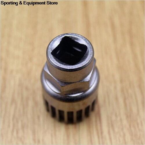 20 Spline Axis Install Repair Tools Bottom Bracket Sealed Cartridge Mountain Bike Chainwheel Axis Remove Sleeve Square Hole